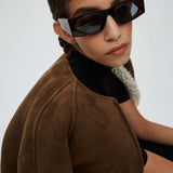 Cat Eye 85 brown sunglasses