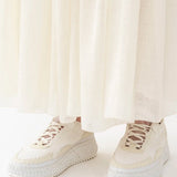 Nama white mesh sneakers