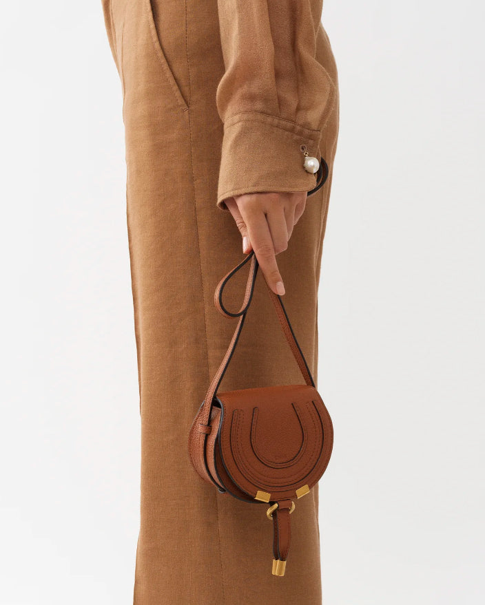 Chloé | Marcie small black shoulder bag | Savannahs