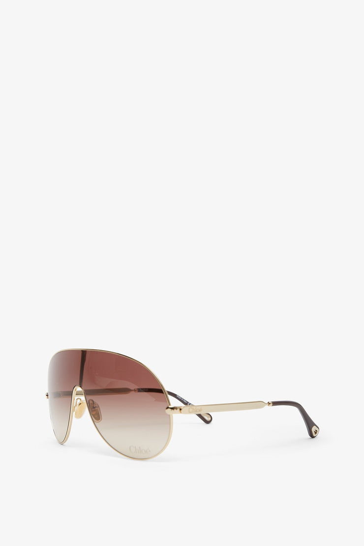 Aly brown sunglasses