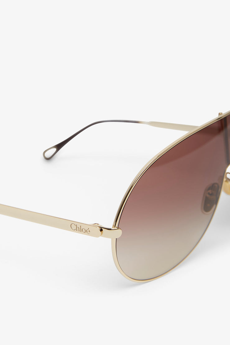 Aly brown sunglasses