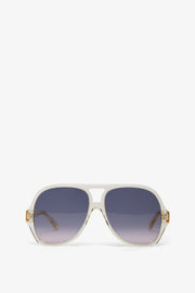 salome blue sunglasses