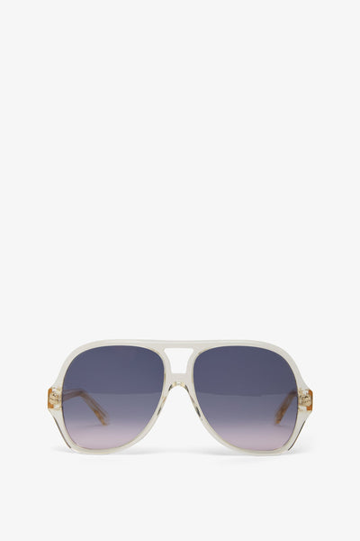 salome blue sunglasses