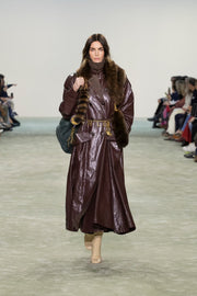 Double-breasted riding coat