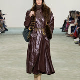 Double-breasted riding coat