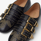 Susan black flats