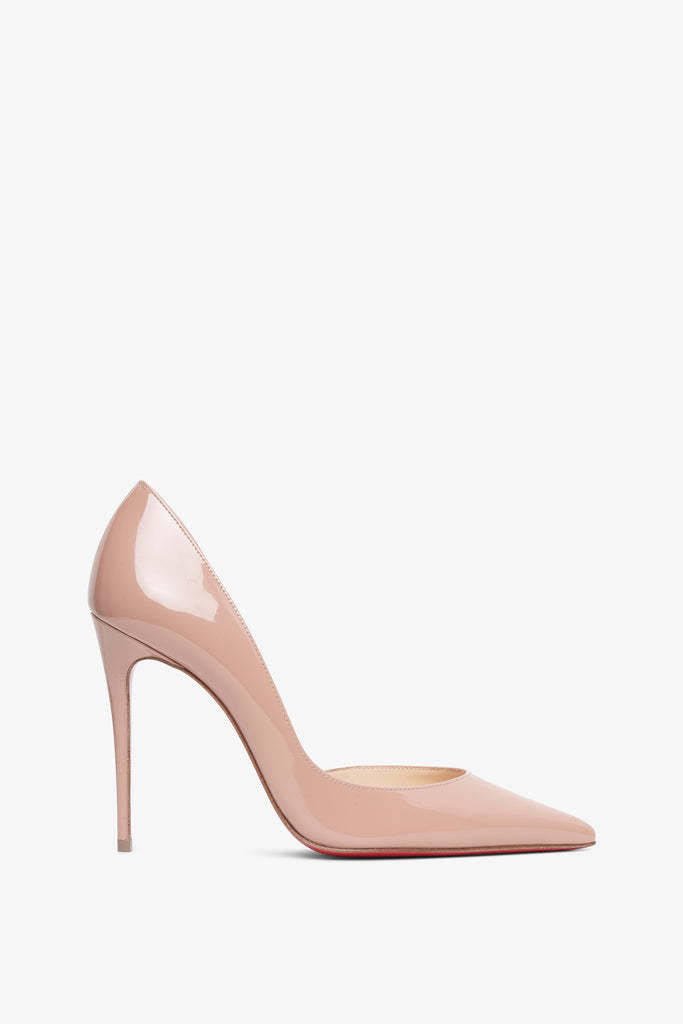 Christian Louboutin IRIZA 100パテントコーラルピンク Christian Louboutin IRIZA 100パテントコーラルピンク Iriza