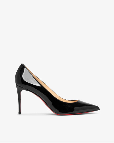 Christian Louboutin | Kate 85 black patent pumps | Savannahs