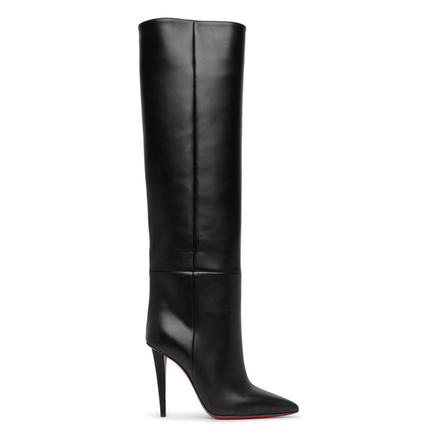 Christian Louboutin | Astrilarge Botta 100 black leather boots | Savannahs