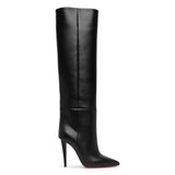 Astrilarge Botta 100 black leather boots
