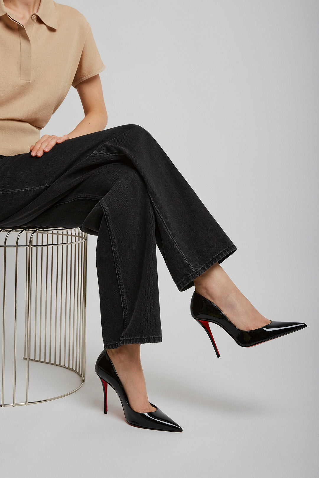 ルブタン 未使用 （37.5) FIFILLE 100 PATENT Christian Louboutin, new with tags (size 37.5) FIFILLE 100