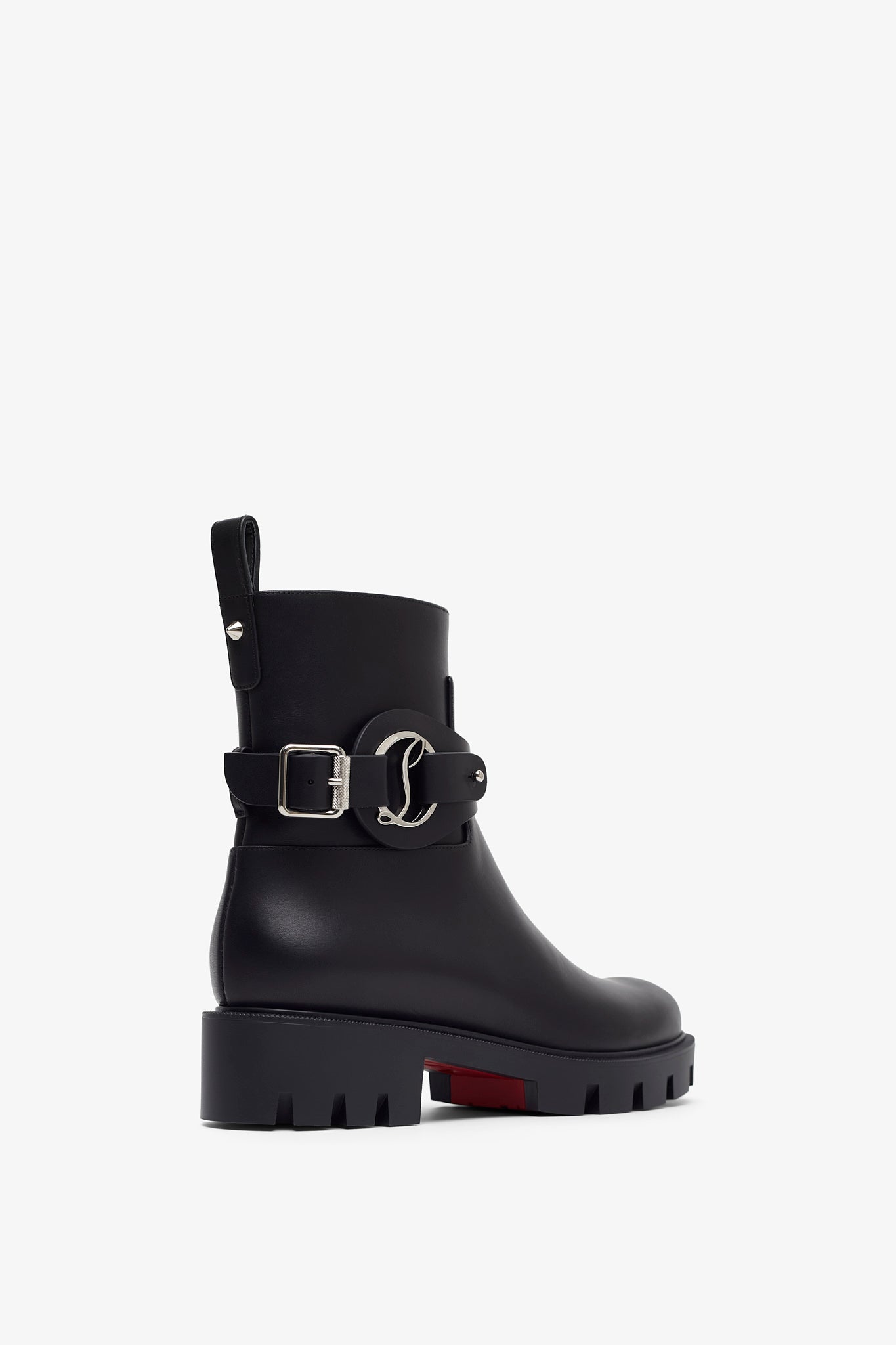Christian Louboutin | Dianouchette black leather boots | Savannahs