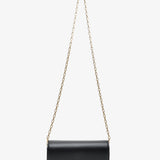 Bettina wallet on a chain clutch