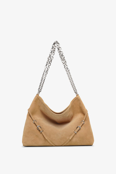 Givenchy | Voyou medium beige chain bag | Savannahs