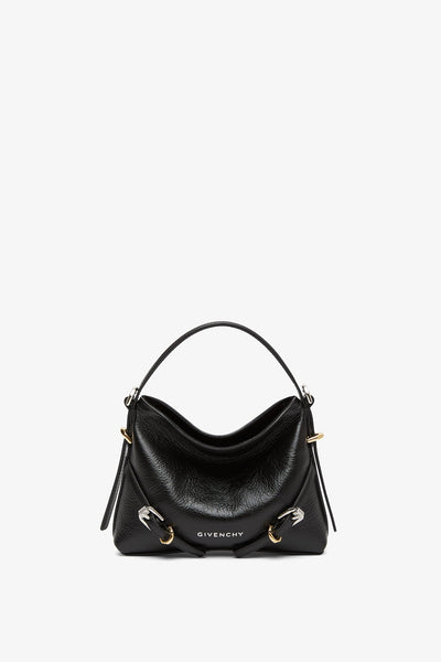 【関税込み】Givenchy ゴールド ナノ Voyou バッグ Nano Voyou bag in laminated leather in - golden sand