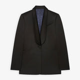 Black smoking jacket