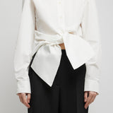 Wrap bow shirt