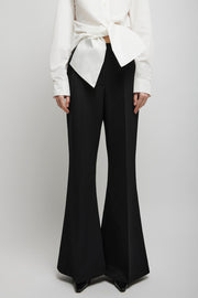 Flaired smoking pants