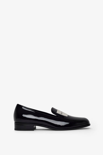 Tux black patent loafers