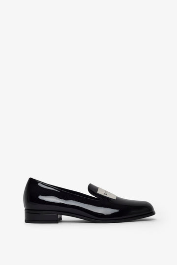 Tux black patent loafers
