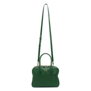 Star small green tote bag