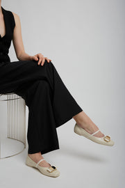 New Vara bridal ballet flats