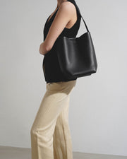 Medium N/S Park black tote bag