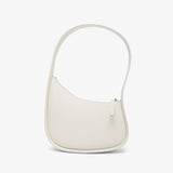 White handbag on a white background