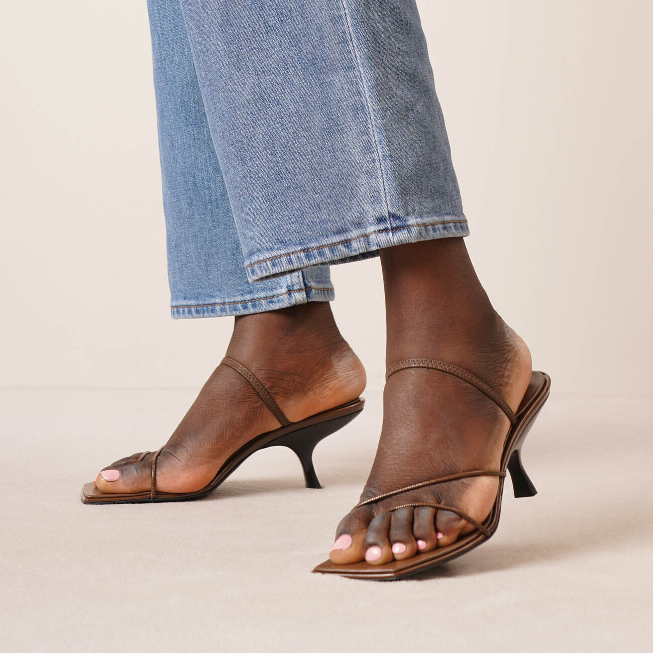 Rowh Rai The Row | Rai patent brown sandals | Savannahs