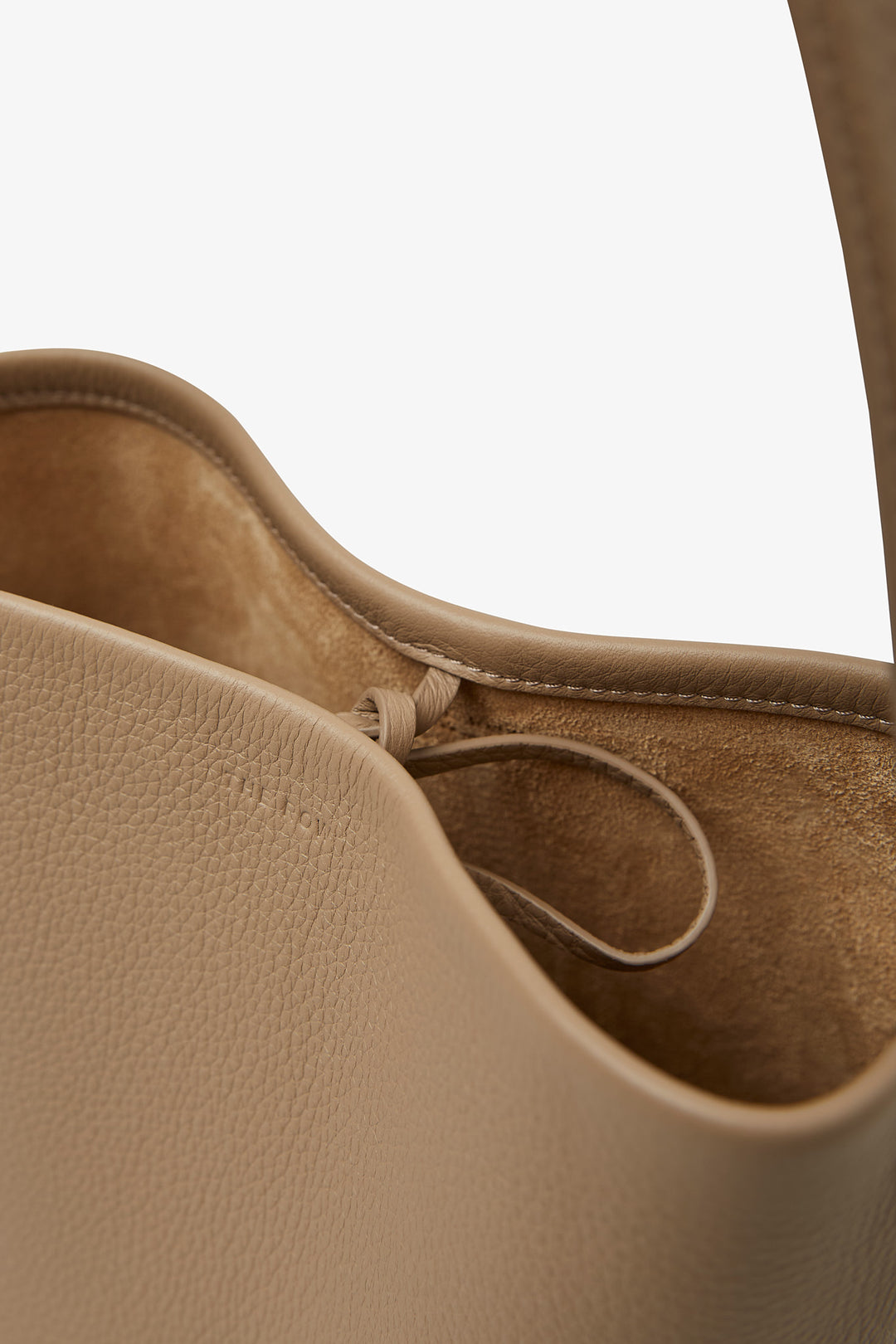 The Row | Small N/S Park taupe leather tote bag | Savannahs