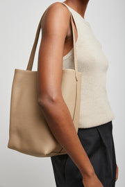 Medium N/S Park taupe tote bag