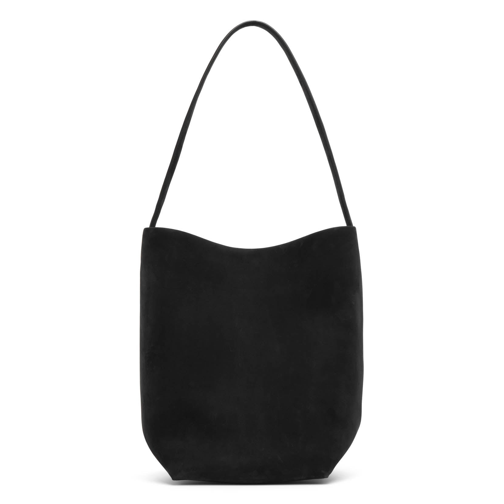 Shop The Row Medium N/s Black Nubuck Tote Bag
