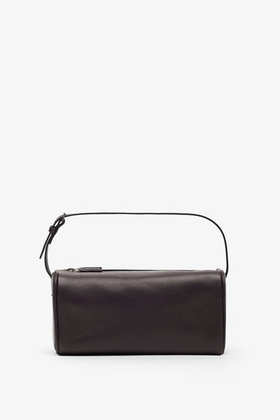 90's dark grey nappa leather bag