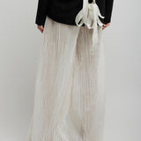 Hypnosta cotton poplin wide leg pants