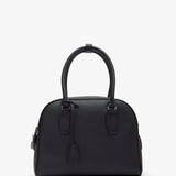 India 10.00 black top handle bag