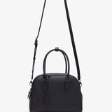 India 10.00 black top handle bag