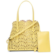 Mina Small yellow tote bag