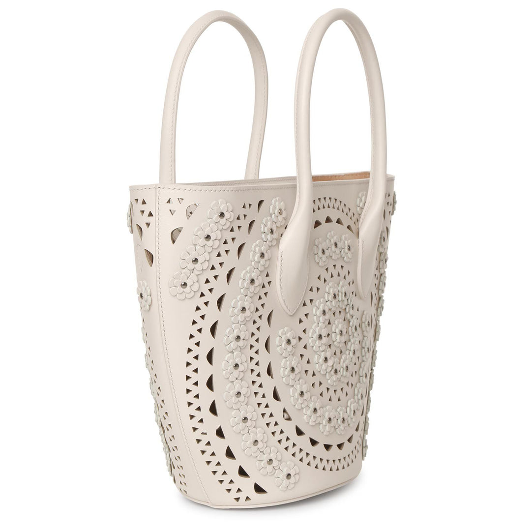 Alaïa | Latifa Mini Flower cream bag | Savannahs