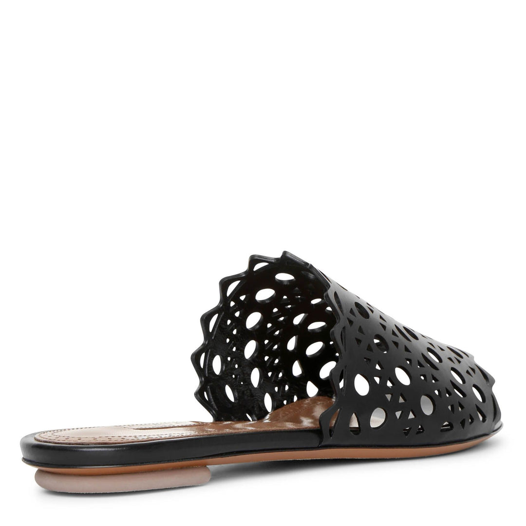 alaia スライド　サンダル ALAÏA Studded leather slides | NET-A-PORTER