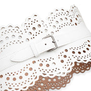 Bustier 120 white corset belt