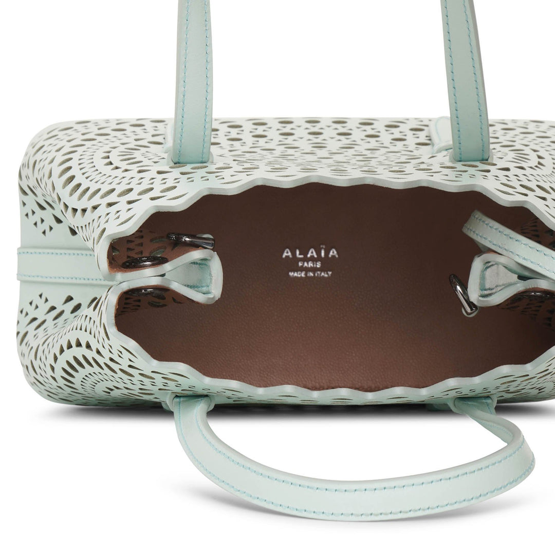 Alaïa | Mina 20 vienne circulaire blue tote bag | Savannahs