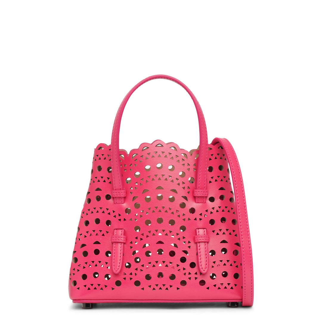 【人気のゼブラ柄】★ALAIA☆Mina 16 Micro calf hair tote Alaïa | Mina 16 black and white tote bag | Savannahs