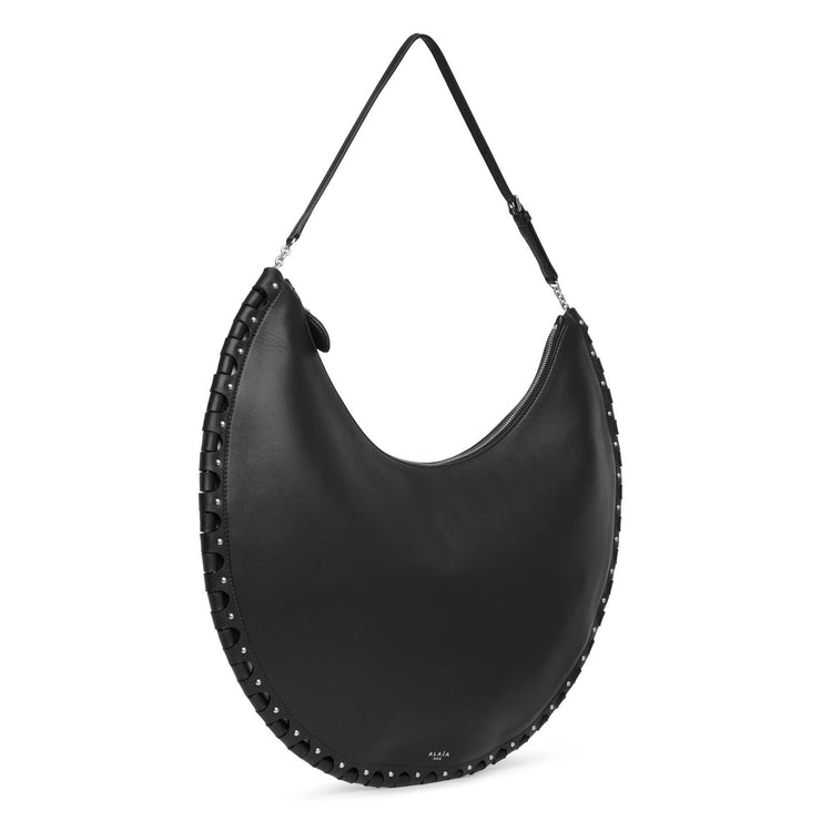 Black Demi Lune Shoulder Bag