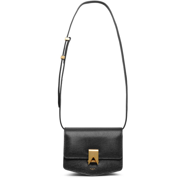 【ALAIA】Le Papa スモール ショルダーバッグ ボックスレザー ALAÏA Le Papa With Chain Small Bag In Metallic Goatskin