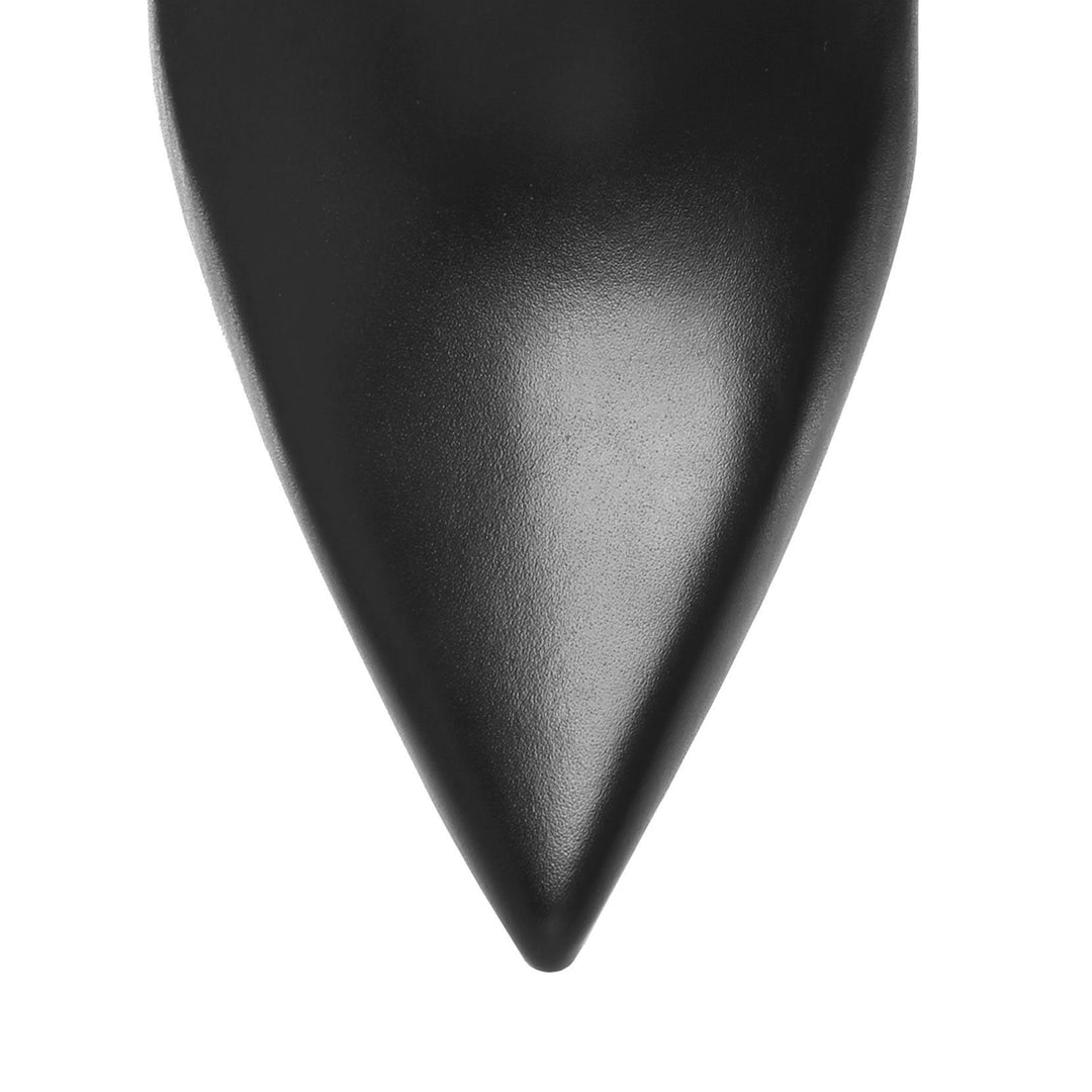 Alexander McQueen | Metal spikes leather boots | Savannahs