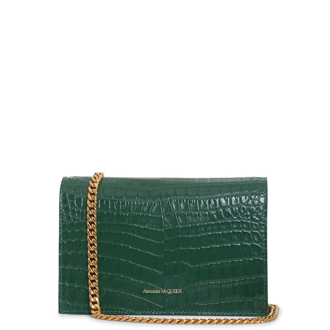 Alexander McQueen | Emerald mini skull bag | Savannahs