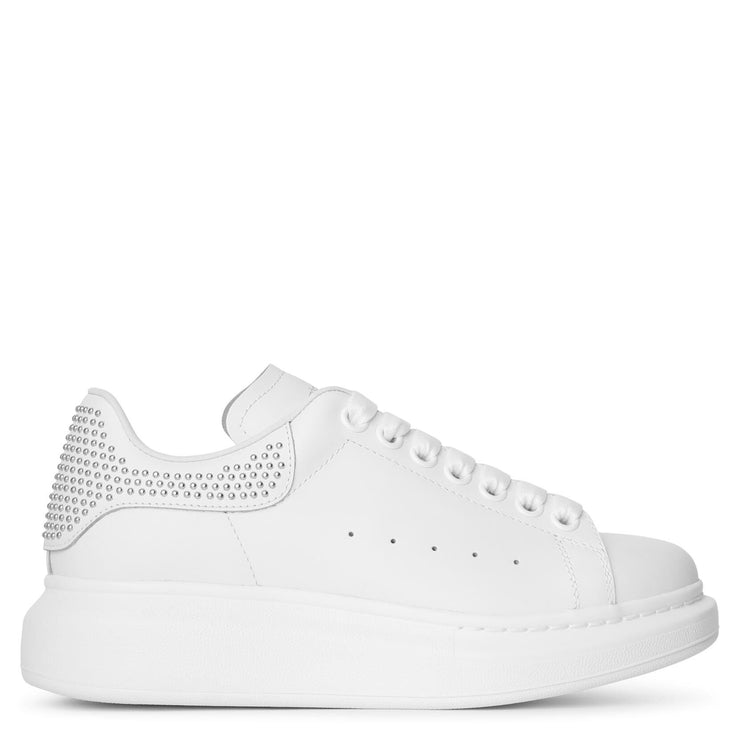 White and studs classic sneakers