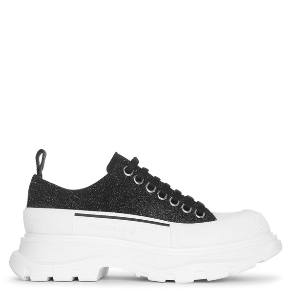 スニーカー alexander mcqueen Grey stretch nylon Tread Slick sneakers Alexander Mcqueen Grey Stretch Nylon Tread Slick Sneakers