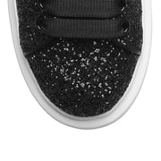 Black glitter classic sneakers