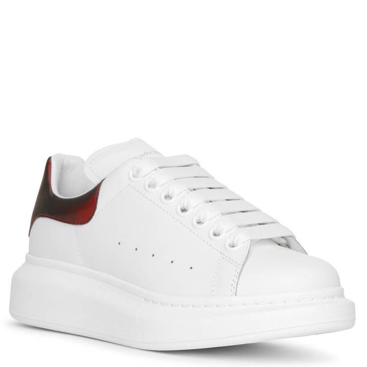 bekræfte produktion Moderne Alexander McQueen | White and lust red leather sneakers | Savannahs